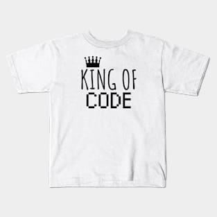 Develop king of code Kids T-Shirt